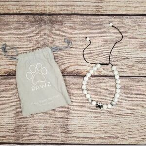 Pawz paw print marble bracelet